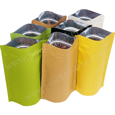 Kraft Paper Stand Up Pouches Kraft Paper Stand Up Pouches