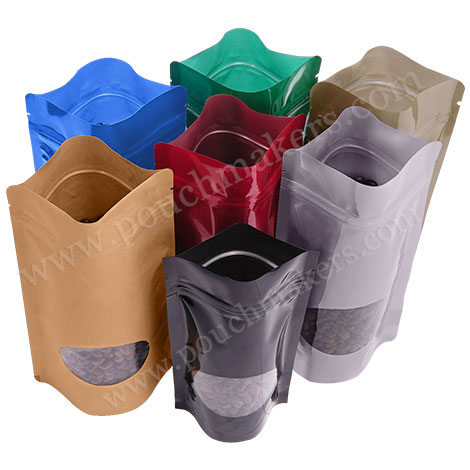 Oval Window Stand Up Pouches Oval Window Stand Up Pouches